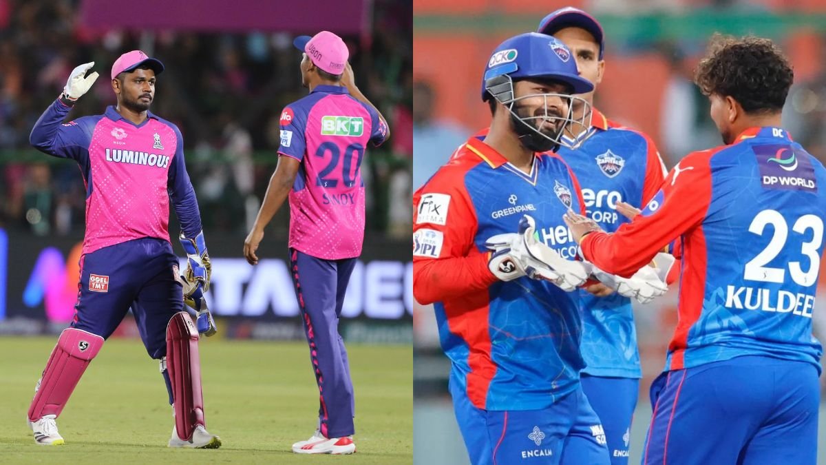 rajasthan royals vs delhi capitals match scorecard