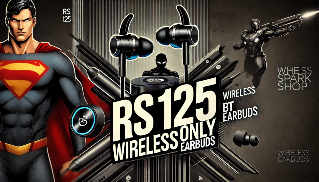rs 125 only on thesparkshop.in batman style wireless bt earbuds