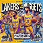 Lakers vs Denver Nuggets Match Player Stats