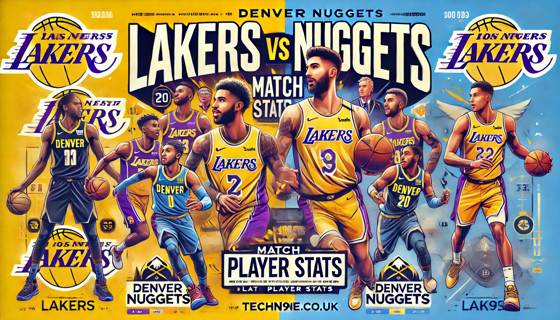 Lakers vs Denver Nuggets Match Player Stats